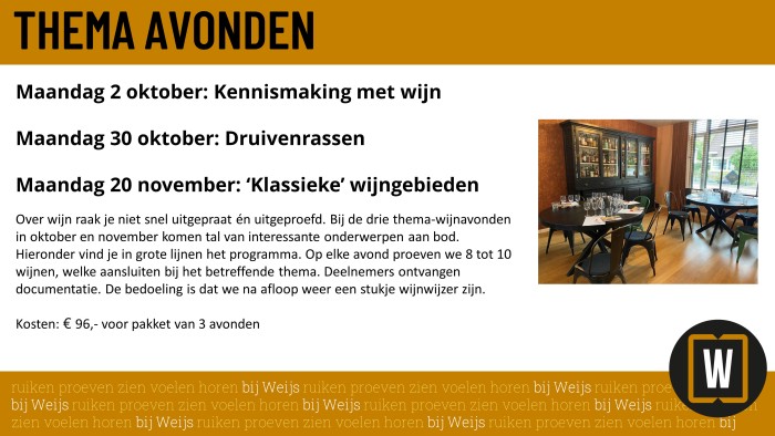 thema avonden
