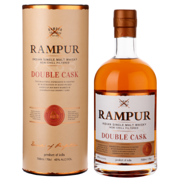 Rampur Double Cask Indian Single Malt Whisky