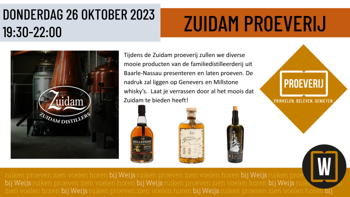 Zuidam proeverij uitnodiging 3-5-2023