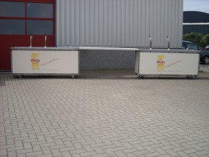 Tapinstallatie 2.25 met zetgedeelte € 100,00
