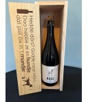 Wijnkist Hundje + Hôrs Blond 75 cl