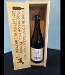 Wijnkist Hundje + Hôrs Blond 75 cl