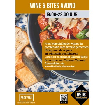Wine & Bites Avond