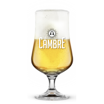 Abdij La Cambre Bierglas