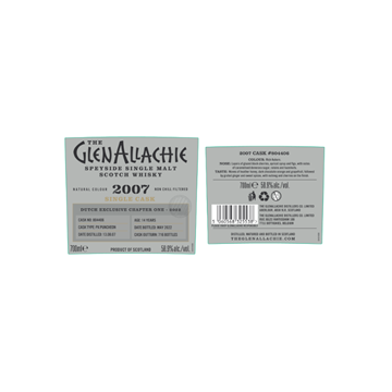GLENALLACHIE 14YO PX Puncheon 'Chapter 1-22'