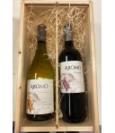 Aromo Chardonnay en Carmenere in kist