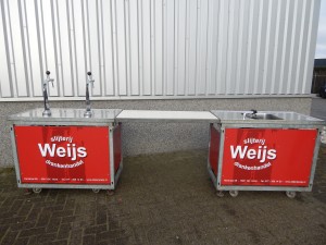 Tapinstallatie met zetgedeelte € 50,00